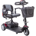 Spitfire EX Compact Travel Power Mobility Scooter, 3 Wheel