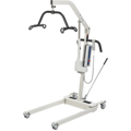 Bariatric Battery Powered Electric Patient Lift with Four Point Cradle and Rechargeable, Removable Battery