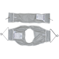 Two Piece Patient Lift Sling with Commode Opening