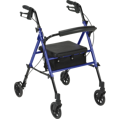 Adjustable Height Rollator with 6" Wheels