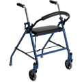 Two Wheeled Walker with Seat