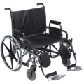 Deluxe Sentra Heavy Duty Extra Extra Wide Wheelchair