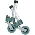 Locking Swivel Walker Wheels with Two Sets of Rear Glides