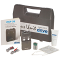 Portable Dual Channel TENS Unit with Electrodes and Carry Case
