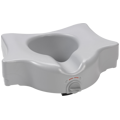 Heavy Duty Locking Raised Toilet Seat, 5"