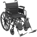 Cruiser X4 Lightweight Dual Axle Wheelchair with Adjustable Detatchable Arms